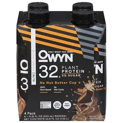 Owyn Elite 32g No Nut Butter Cup- Tetra 4 Pack - 44.6 Fz