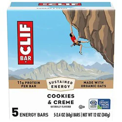 Clif Bar Cookies & Creme - 12 Oz