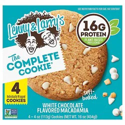Lenny & Larrys White Chocolate Macadamia - 4 Ct