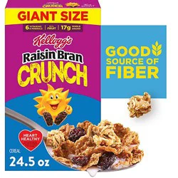Kellogg's Raisin Bran Cereal Crunch 24.5oz - 24.5 Oz