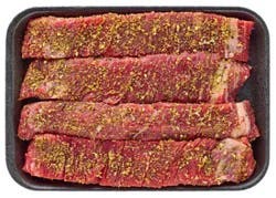 Beef Sirloin Tips Savory Monterey Seasoning - Lb