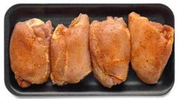 Chicken Leg Meat Boneless Malibu Seasoning - Lb