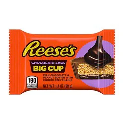 Reeses Milk W Pb & Chocolate Lava Big Cup Standard Bar - Ea
