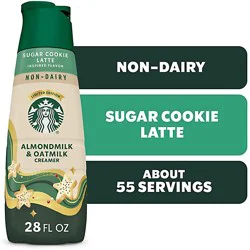 Starbucks Almond Oat Milk Creamer Sugar Cookie 28floz - 28 Fz