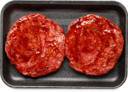 80% Lean Beef Patties Carne Asada Marinade Up To 10% Solution - Lb