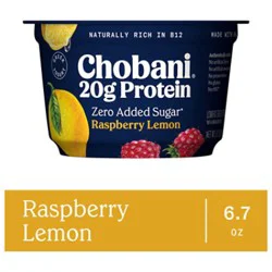 Chobani 20g Protein Raspberry Lemon - 6.7 Oz