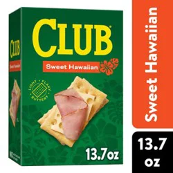 Club Crackers Sweet Hawaiian Lunch Snacks - 13.7 Oz