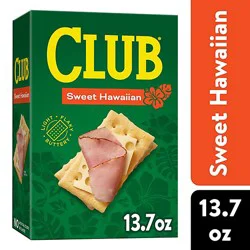 Club Crackers Sweet Hawaiian Lunch Snacks - 13.7 Oz