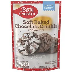 Bc Cookie Mix Sft Bkd Choc Crinkle 6/16.5 Oz - 16.5 Oz