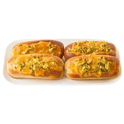 Jalapeno Cheese Sub Rolls 6 Inch 4 Count - Ea