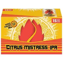 Hop Valley Citrus Mistress Ipa Beer In Cans 15-12 Fl. Oz. - 15-12fz