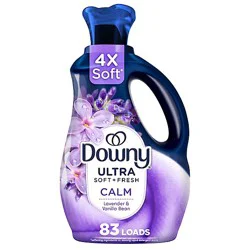 Downy Ultra Soft Liquid Fabric Softener Calm Lavender & Vanilla Bean 56 Fl Oz - 56 Fz
