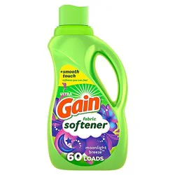 Gain Ultra Liquid Fabric Softener Moonlight Breeze - 44 Fl. Oz.