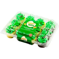 Two-Bite Game Day Cupcakes 12 Count - 10 Oz