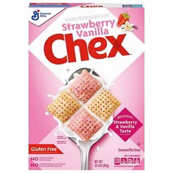 Chex Strawberry Vanilla Cereal 12.4 Ounce - 12.4 Oz