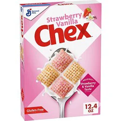 Chex Strawberry Vanilla Cereal 12.4 Ounce - 12.4 Oz