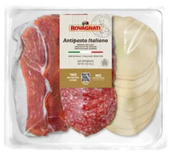 Rovagnati Antipasto Italiano With Genoa Salami Prosciutto Crudo & Provolone Cheese - 5 Oz