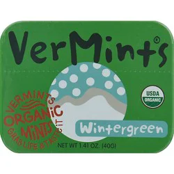 Vermints Candy Wintergreen Organic - 1.41 Oz