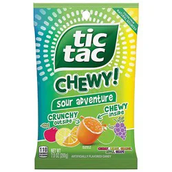 Tic Tac Chewy! Sour Adventure Candy - 7 Oz