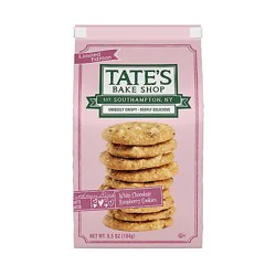 Tate's Bake Shop Cookies White Chocolate Raspberry Cookies - 6.5 Oz