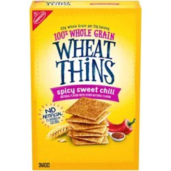 Wheat Thins Spicy Sweet Chili Whole Grain Wheat Crackers - 8.5 Oz