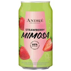 Andre Strawberry Mimosa Can 375 Ml Wine - 375 Ml