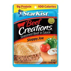 Starkist Beef Creations Sloppy Joe 2.6 Oz - 2.6 Oz