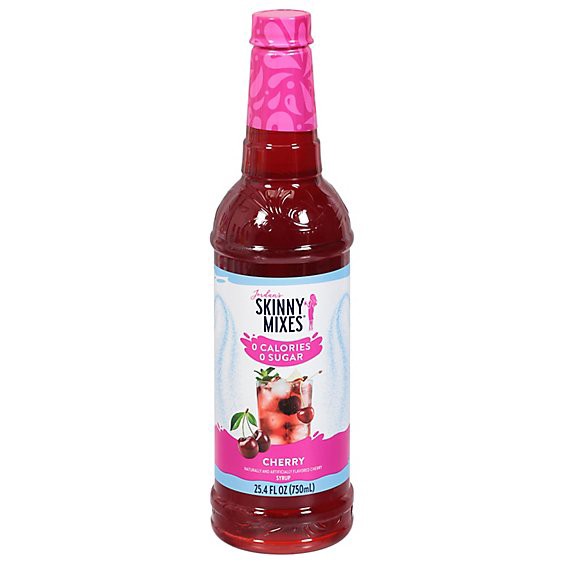slide 1 of 1, Jordan's Skinny Syrups Sugar Free Cherry - 25.4 Fz, 25.4 fl oz