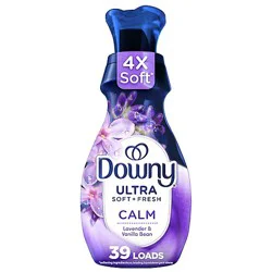 Downy Ultra Soft Liquid Fabric Softener Calm Lavender & Vanilla Bean - 26 Fl. Oz. - 26 Fz