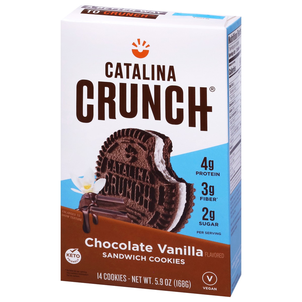 slide 6 of 17, Catalina Crunch Chocolate Vanilla Sandwich Cookies - 5.92 Oz, 5.92 oz