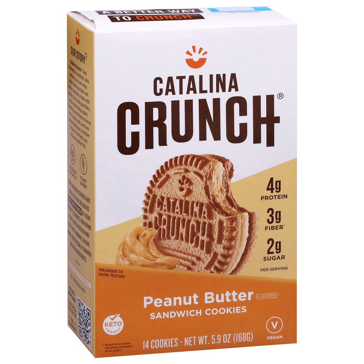 slide 7 of 16, Catalina Crunch Peanut Butter Sandwich Cookies - 5.92 Oz, 5.92 oz