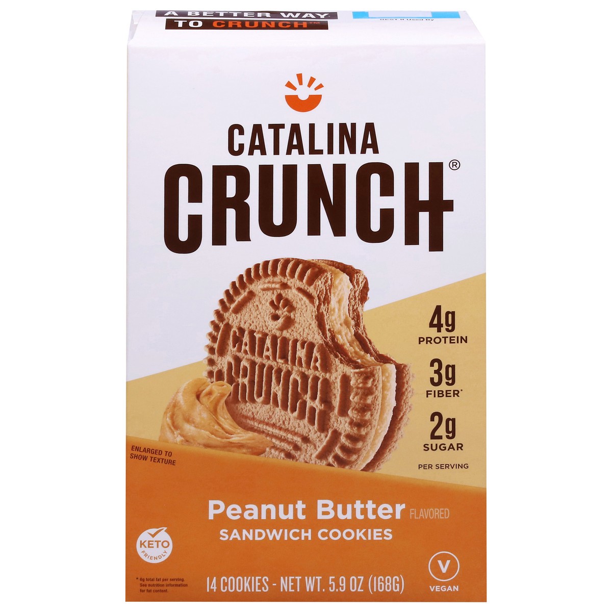 slide 10 of 16, Catalina Crunch Peanut Butter Sandwich Cookies - 5.92 Oz, 5.92 oz