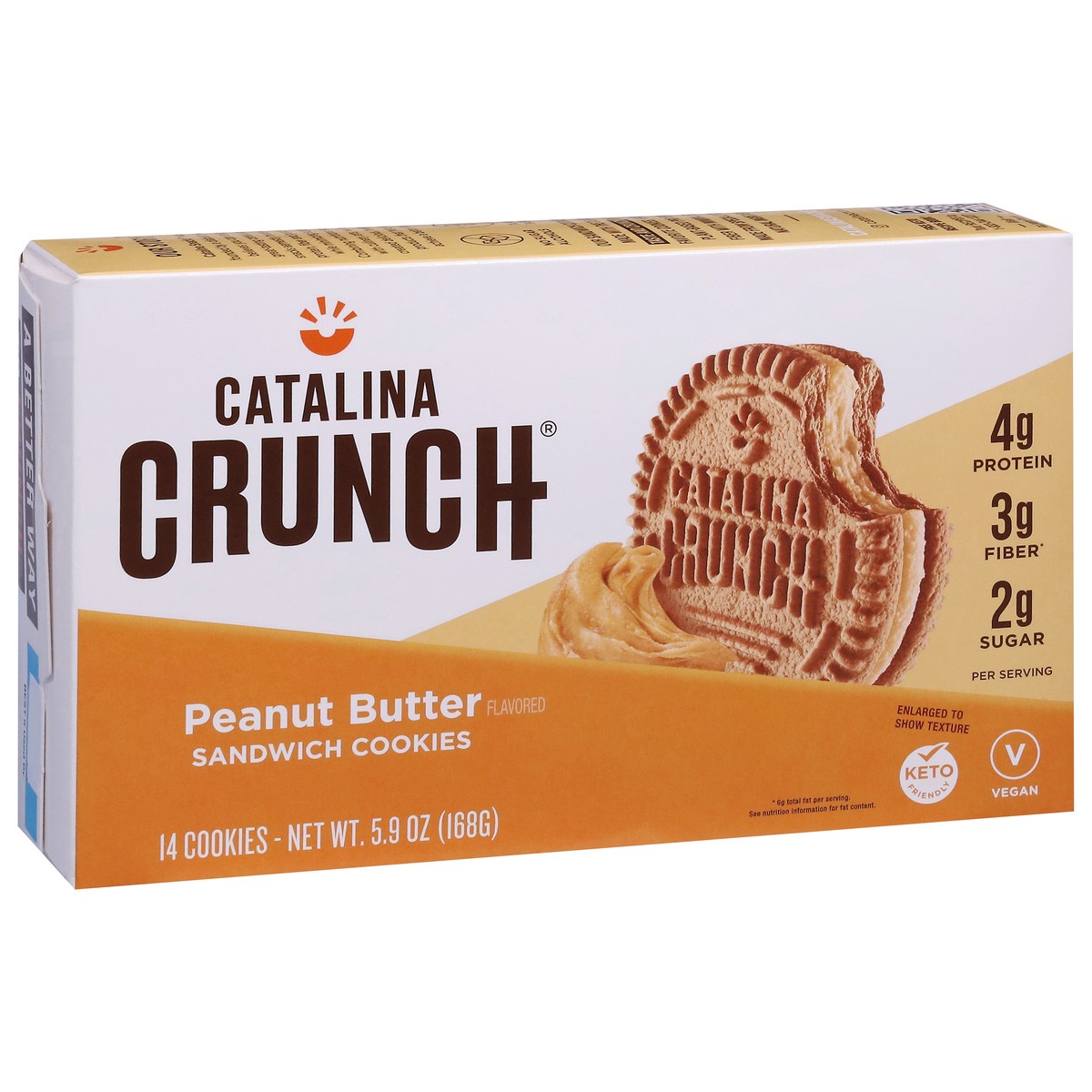slide 12 of 16, Catalina Crunch Peanut Butter Sandwich Cookies - 5.92 Oz, 5.92 oz
