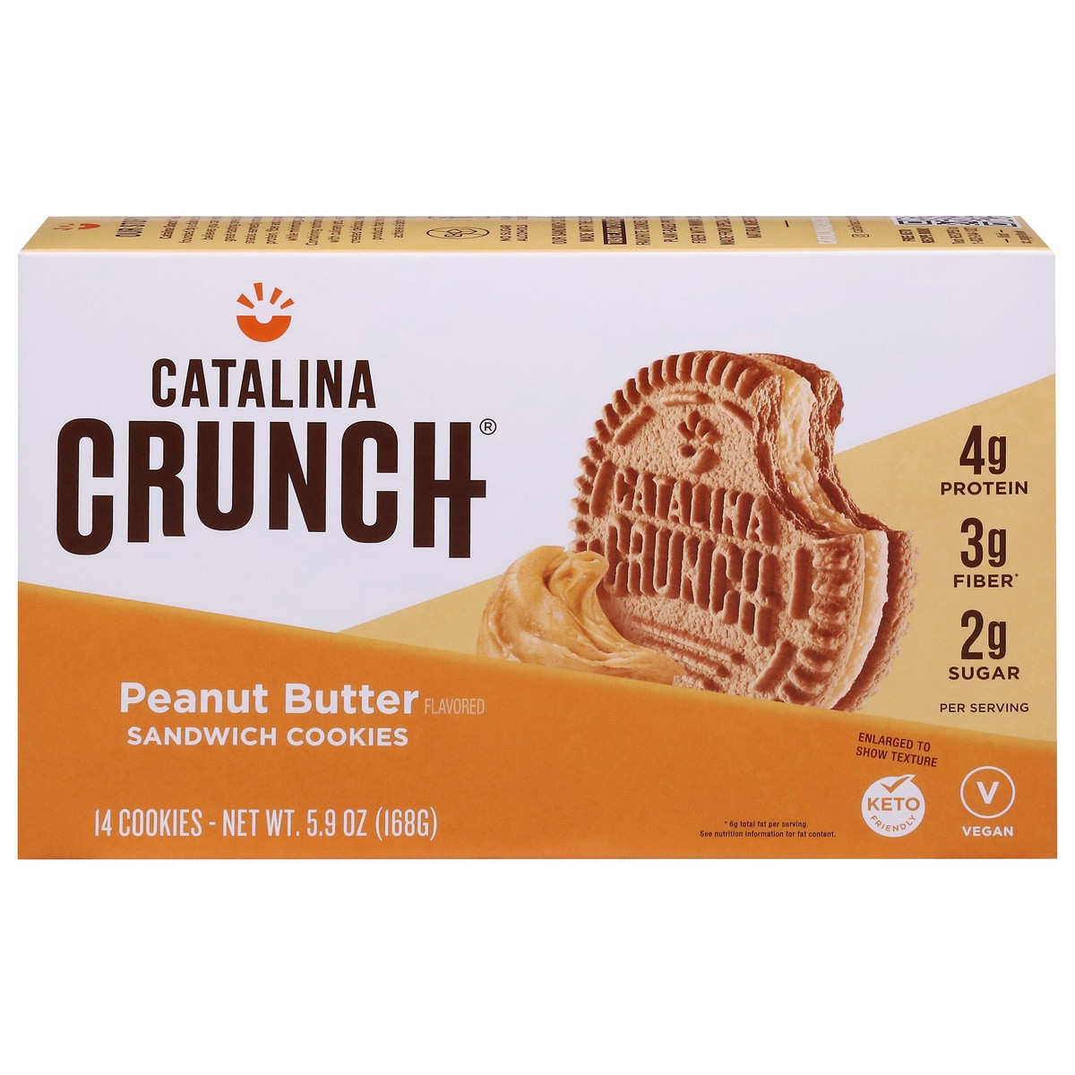 slide 4 of 16, Catalina Crunch Peanut Butter Sandwich Cookies - 5.92 Oz, 5.92 oz