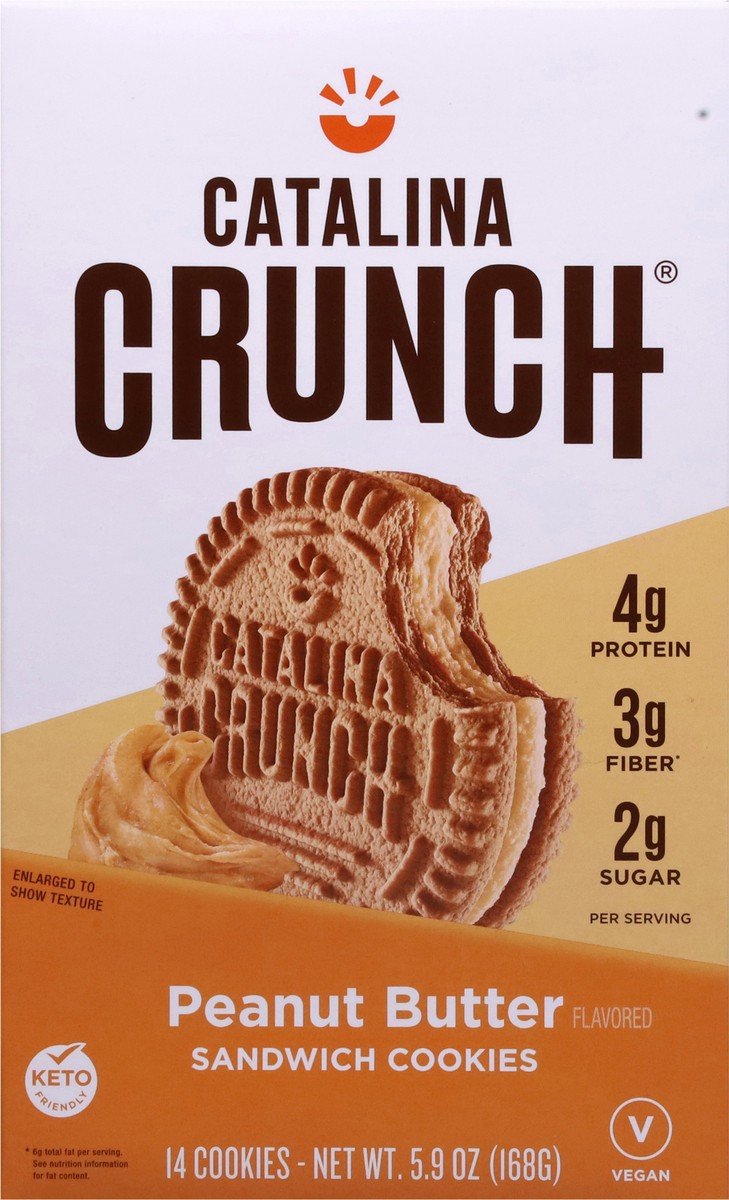 slide 15 of 16, Catalina Crunch Peanut Butter Sandwich Cookies - 5.92 Oz, 5.92 oz