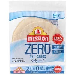 Mission Zero Net Carbs Soft Taco Tortillas 8ct - Ea