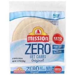 Mission Zero Net Carbs Soft Taco Tortillas 8ct - Ea