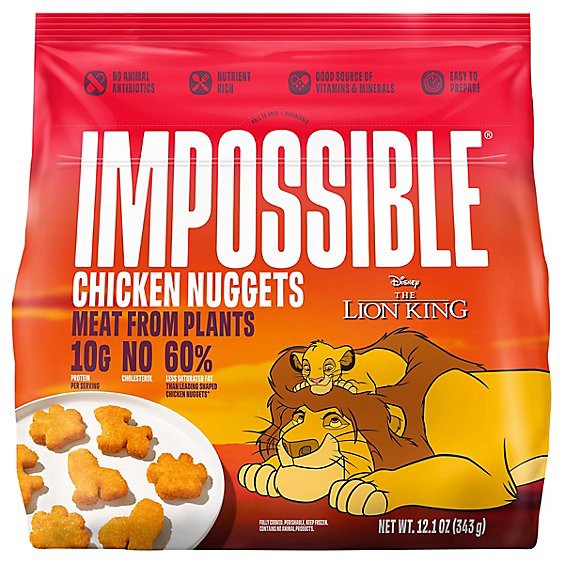 slide 1 of 11, Impossible Chicken Nuggets Meat From Plants Lion King - 12.1 Oz, 12.1 oz
