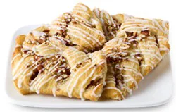 Pavillions Maple Pecan Danish Donut Glazed 4 Count - Ea