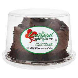 5in Double Chocolate Baby Cake - 18 Oz