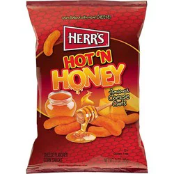 Herrs Cheese Curls Hot N Honey 3oz - 3 Oz