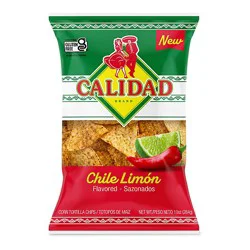 Calidad Chile Limon Tortilla Chips - 10 Oz