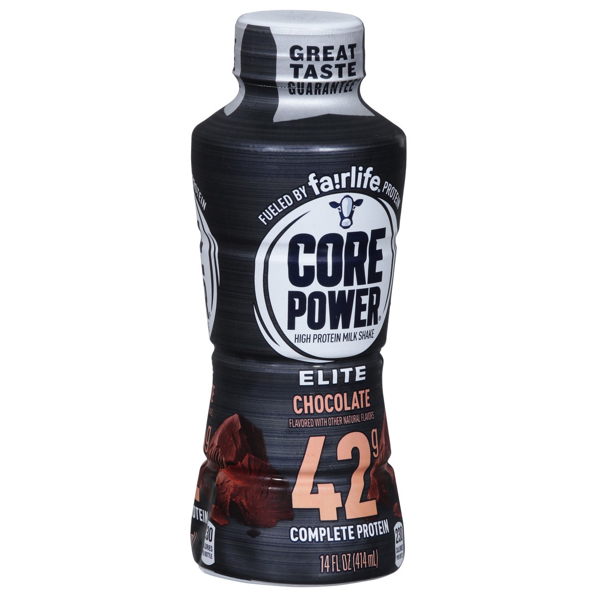 slide 11 of 13, Core Power Protein Chocolate Elite 42g Bottle - 14 Oz, 14 fl oz