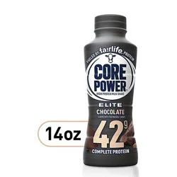 Core Power Elite High Protein Shake Chocolate 42g Bottle - 14 Fl. Oz.