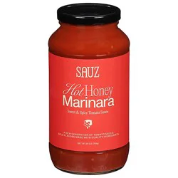 Sauz Marinara Sauce Hot Honey - 25 Oz