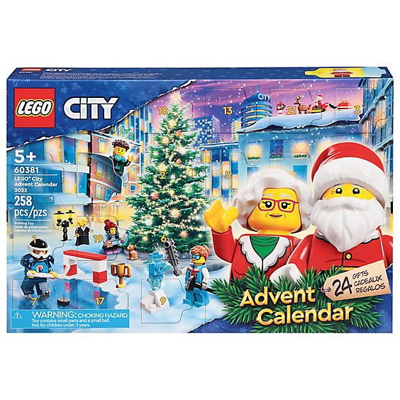 slide 1 of 1, Lego City Advent Calendar - Each, 1 ct