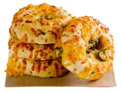 Cheddar Cheese Jalapeno Bagels 4 Count - Ea