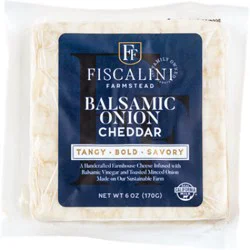 Fiscalini Cheddar Balsamic Onion - 6 Oz