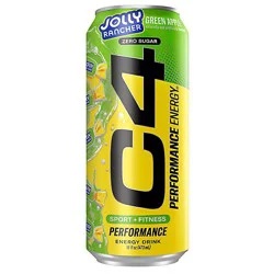 C4 Energy Jolly Rancher Green Apple 16fz - 16 Fz