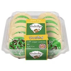 Kimberley's Bakeshoppe Game Day Frosted Cookies 10 Count 13.5 Ounces - 13.5 Oz